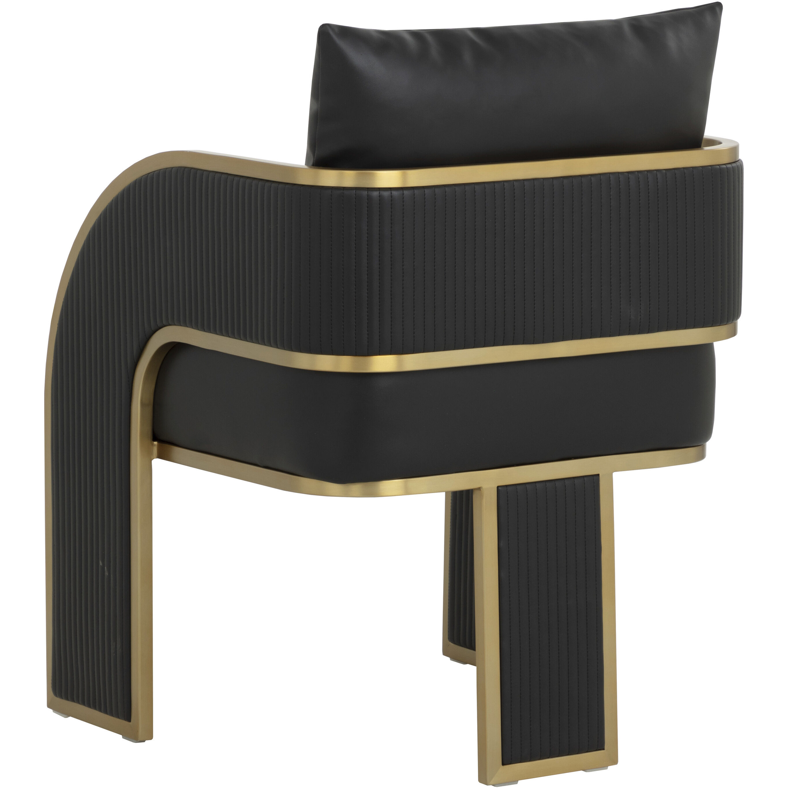 Baz Napa Black Dining Armchair